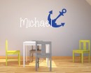 Anchor Customised Name Decal Anchor Customised Name Cartoon Decal For Nursery